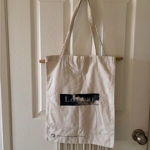 Louvre Beige Tote Bag
